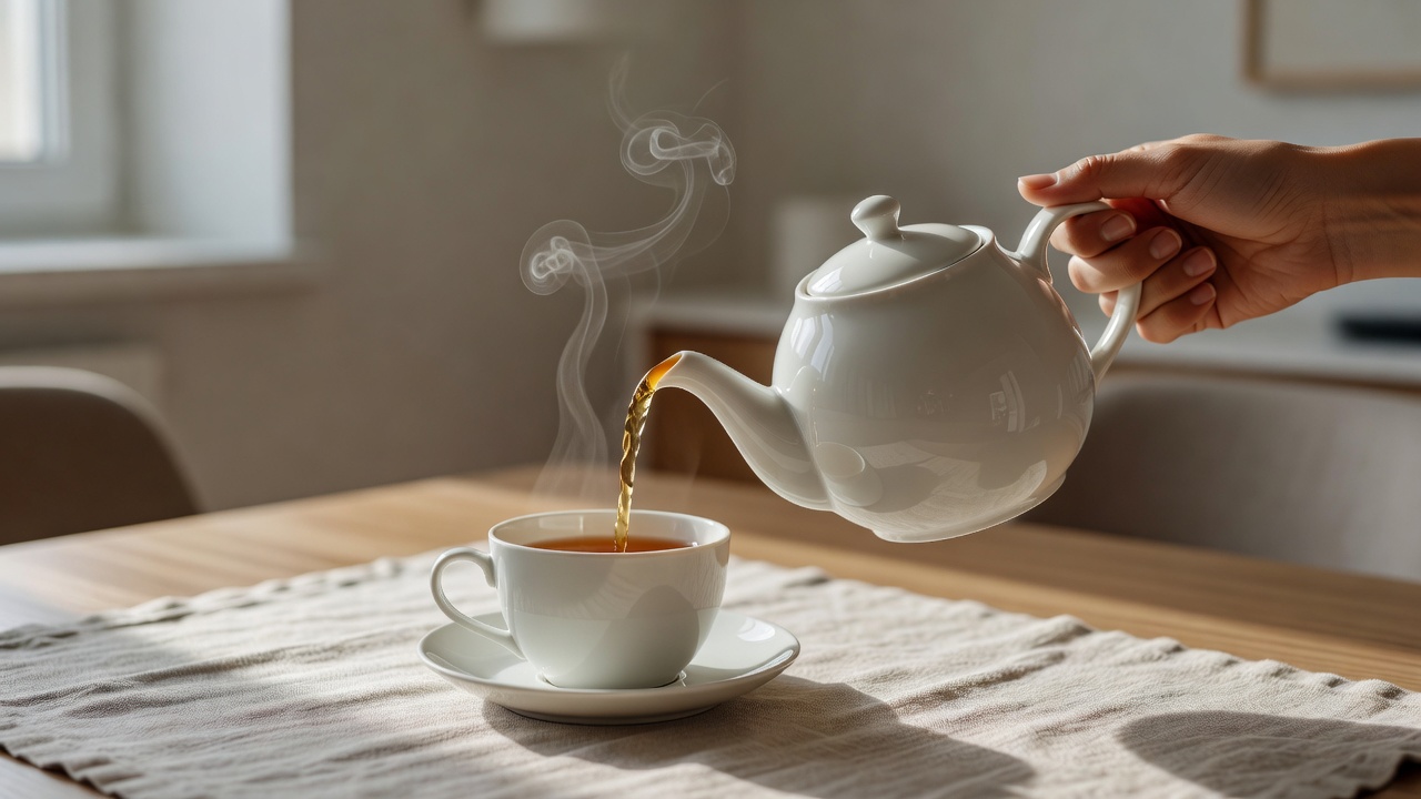 Porcelanowy zaparzacz w praktyce: smak naparu, temperatura i elegancja na stole